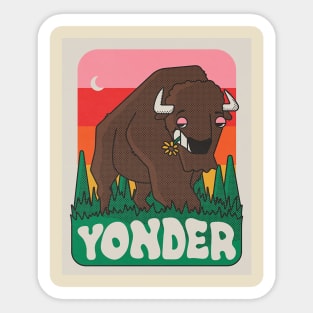 Yondes bisen Weekend Sticker